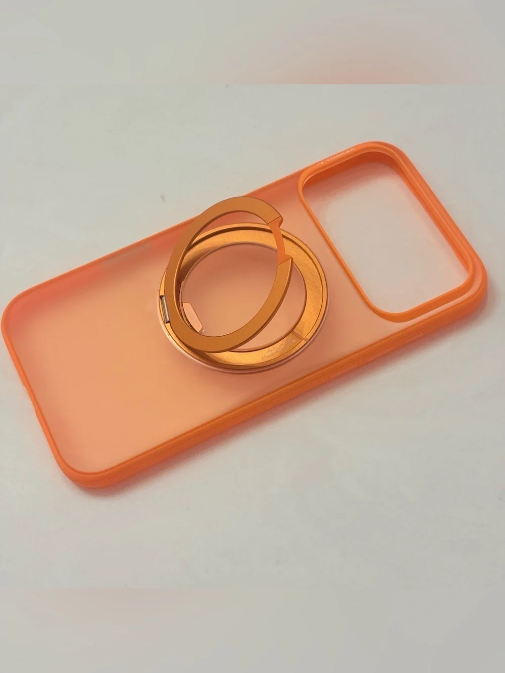 NEW iPhone 17 Pro Max MagSafe 4X Military Grade Protection Translucent Orange